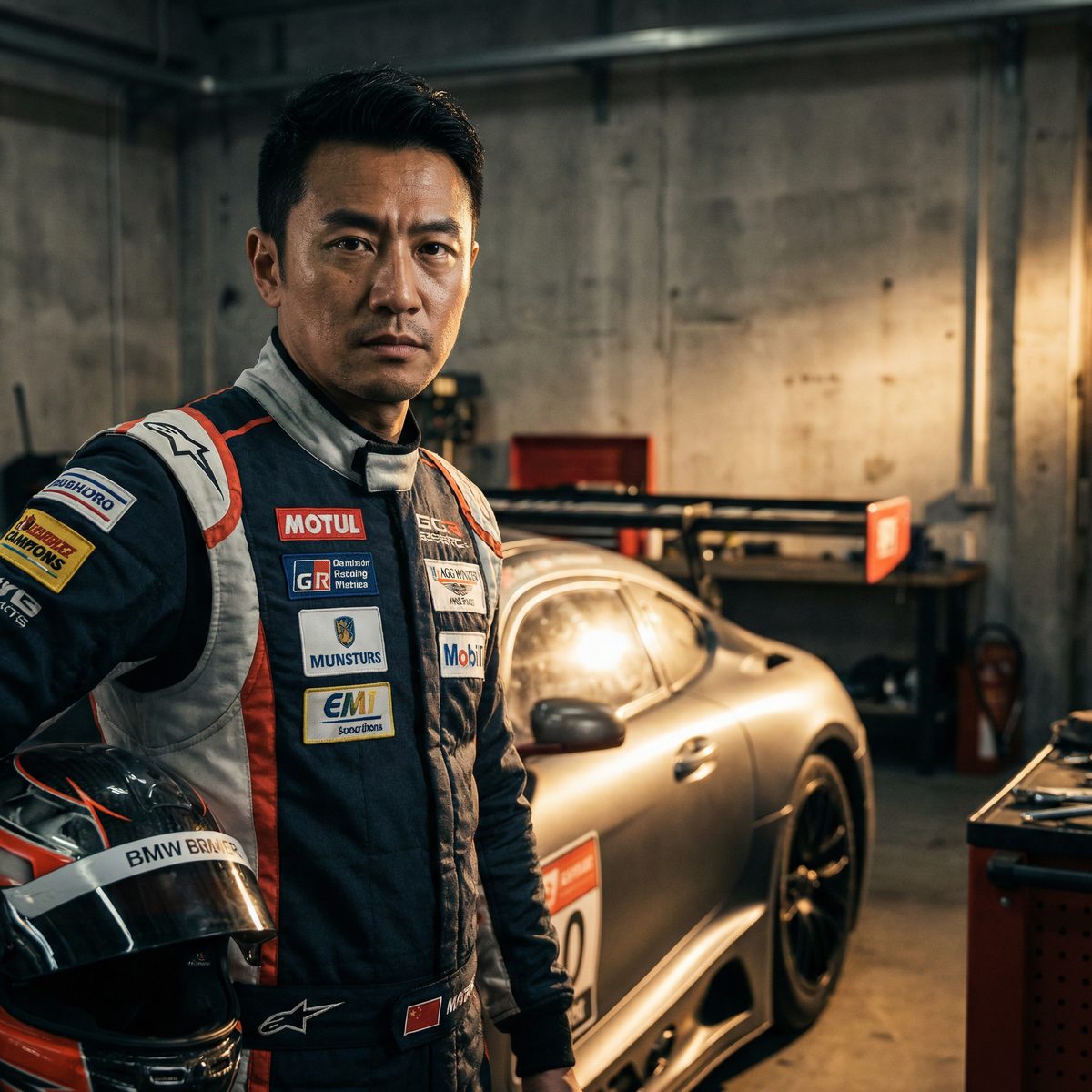 网红主播赛车手顾问张磊