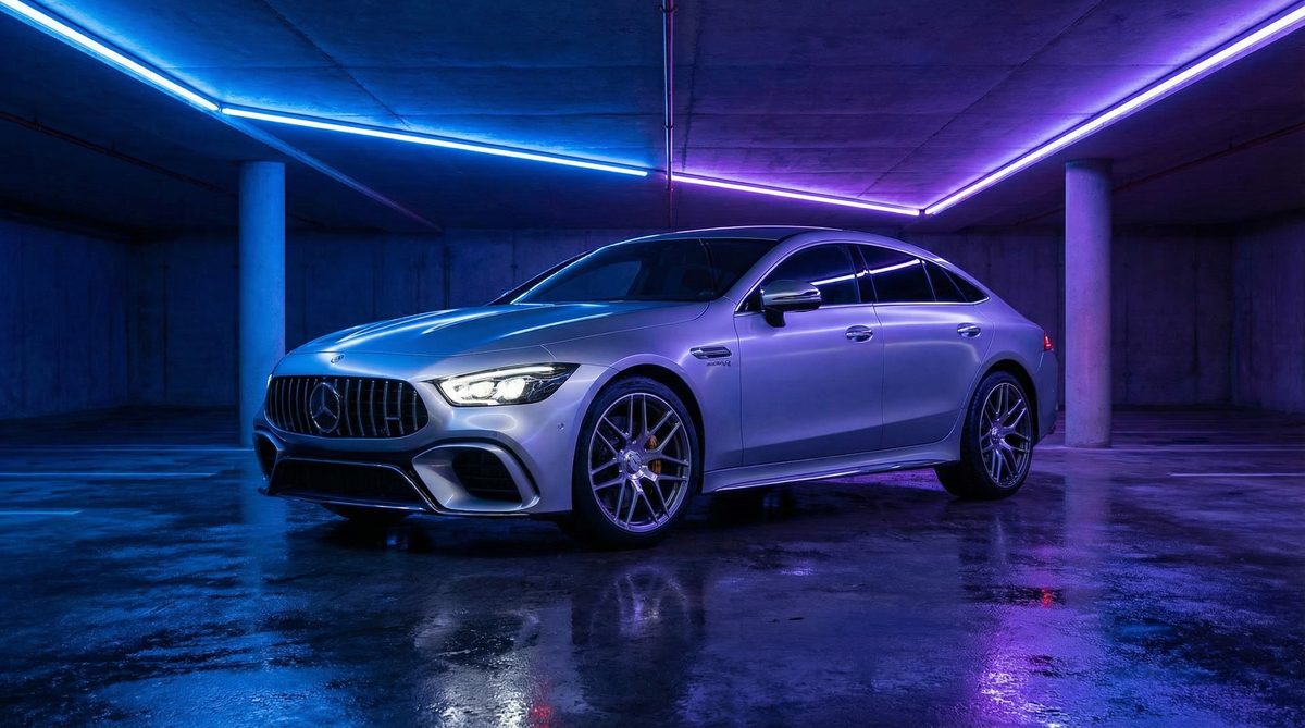 网红主播奔驰AMG视频解说